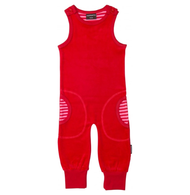 Red-velour-Maxomorra-playsuit-organic-cotton Red-velour-Maxomorra-playsuit-organic-cotton