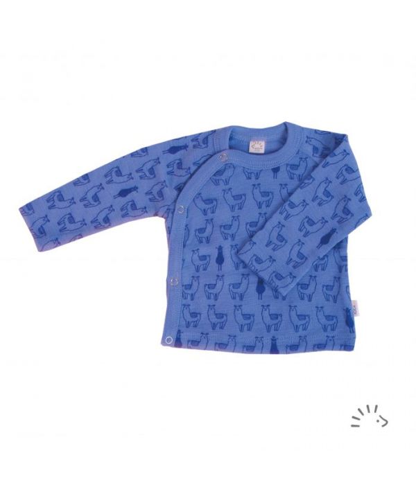 Kimono shirt sleeve blue