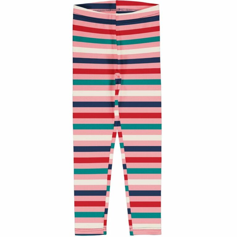 maxomorra-stripe-blossom-leggings