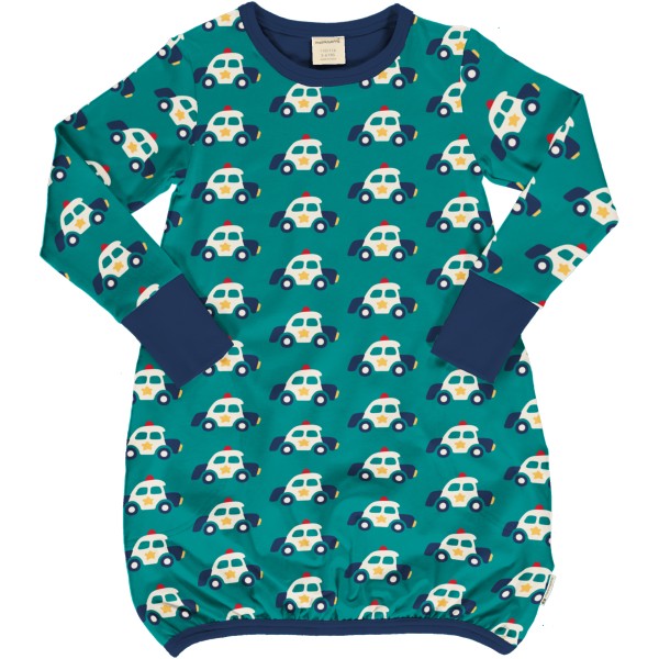 Maxomorra-Dress-Balloon-Long-Sleeve-Police-Car