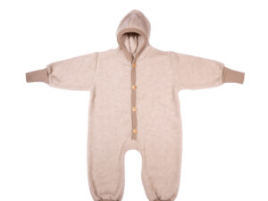 Cosilana Wol / Katoen Fleece Overall Latte Macchiato