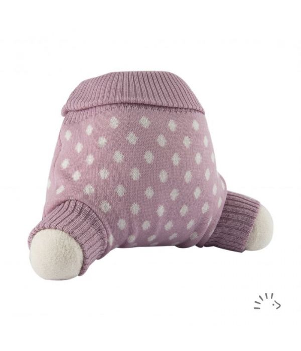 iobio wolbroekje roze stip