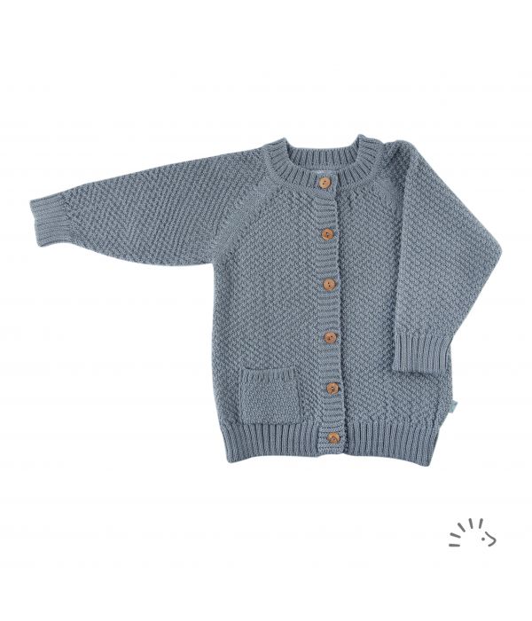 Vest blauw licht IOBIO