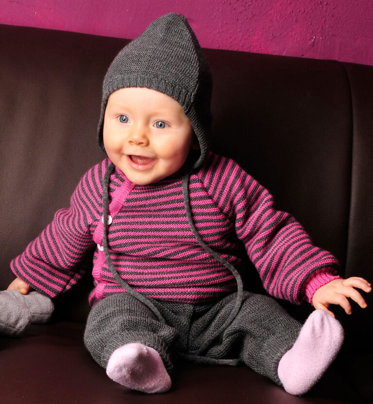 Reiff wikkelvest gestreept kindje