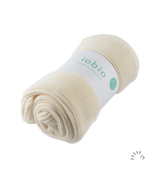 wollen deken Iobio ecru