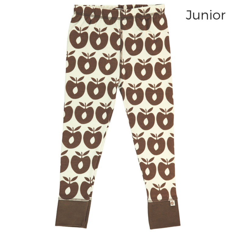 Leggings i uldmix med bler Bison 2