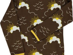 Smafolk Longesleev bruin met wolken