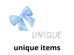 Unique items