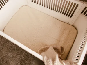 wollen wieglaken kico label