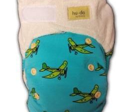 Huda onesize luier vliegtuig