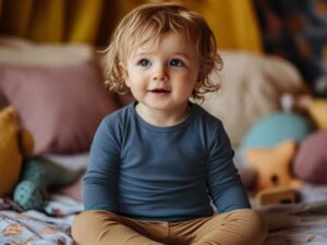 Lille Barn merono wollen trui Vintage Indigo