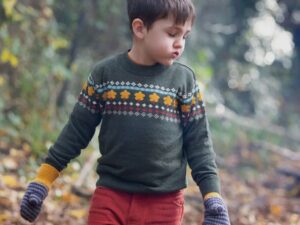 Little Green Radicals gebreide trui kinderen