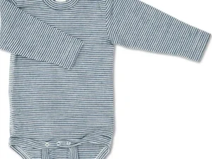 Lilan o body wol zijdemarine blauw