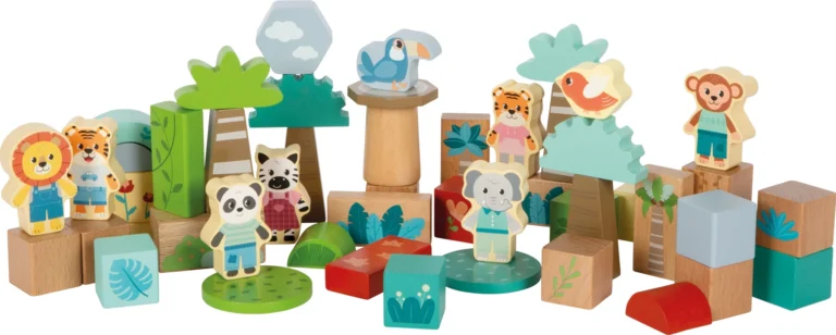 Wooden Building Block 50 pcs