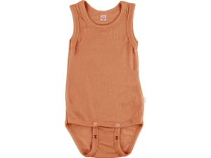 Korte mouwen wolzijde romper iobio