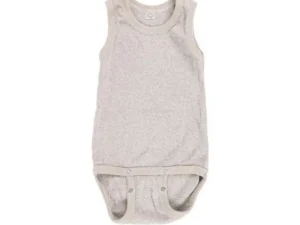 IOBIO GOTS romper zonder mouwen biologisch katoen