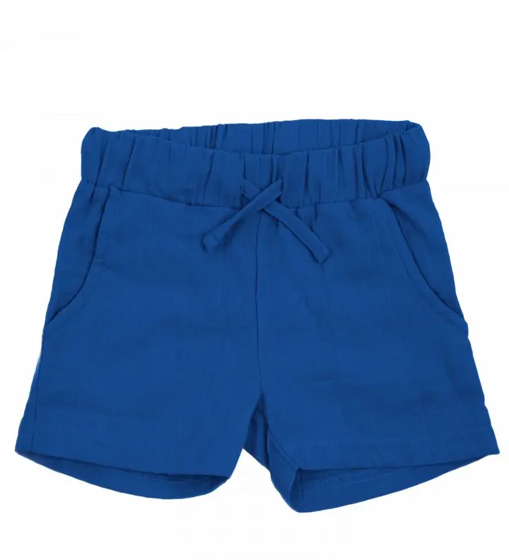 Shorts_Muslin_Solid_BLUE