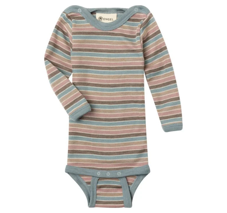 engel romper pastel wolzijde