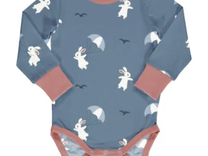Maxomorra Romper LS Rabbit