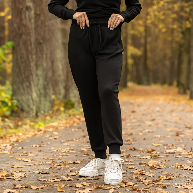 menique wollen sweatpants zwart