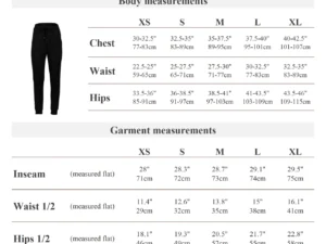 sweatpants infromatie