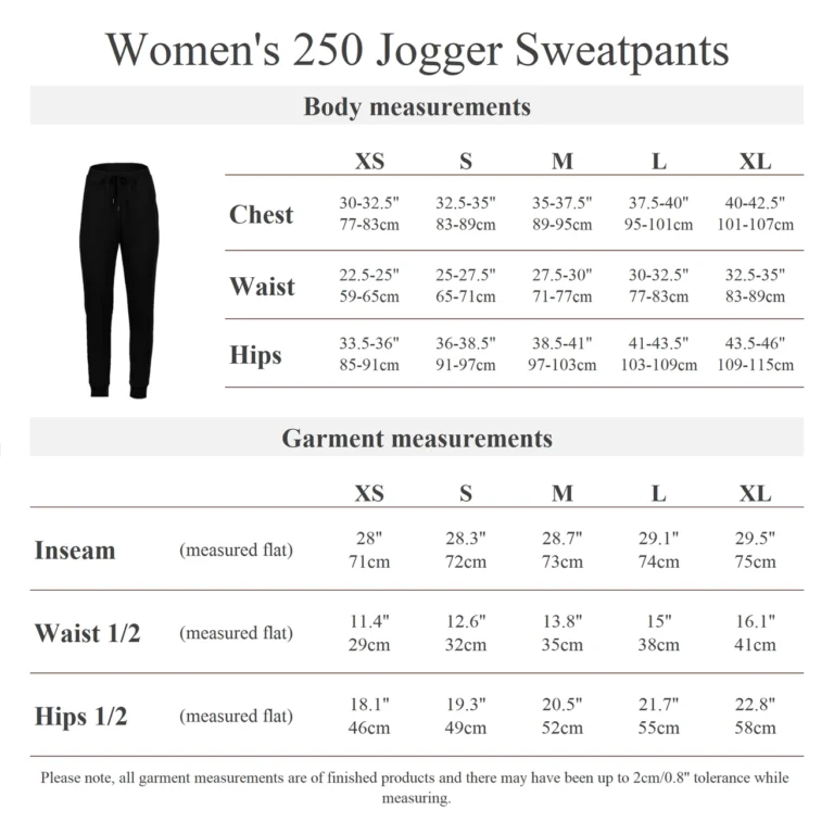 sweatpants infromatie