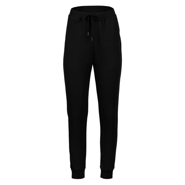 wollen sweatpants zwart